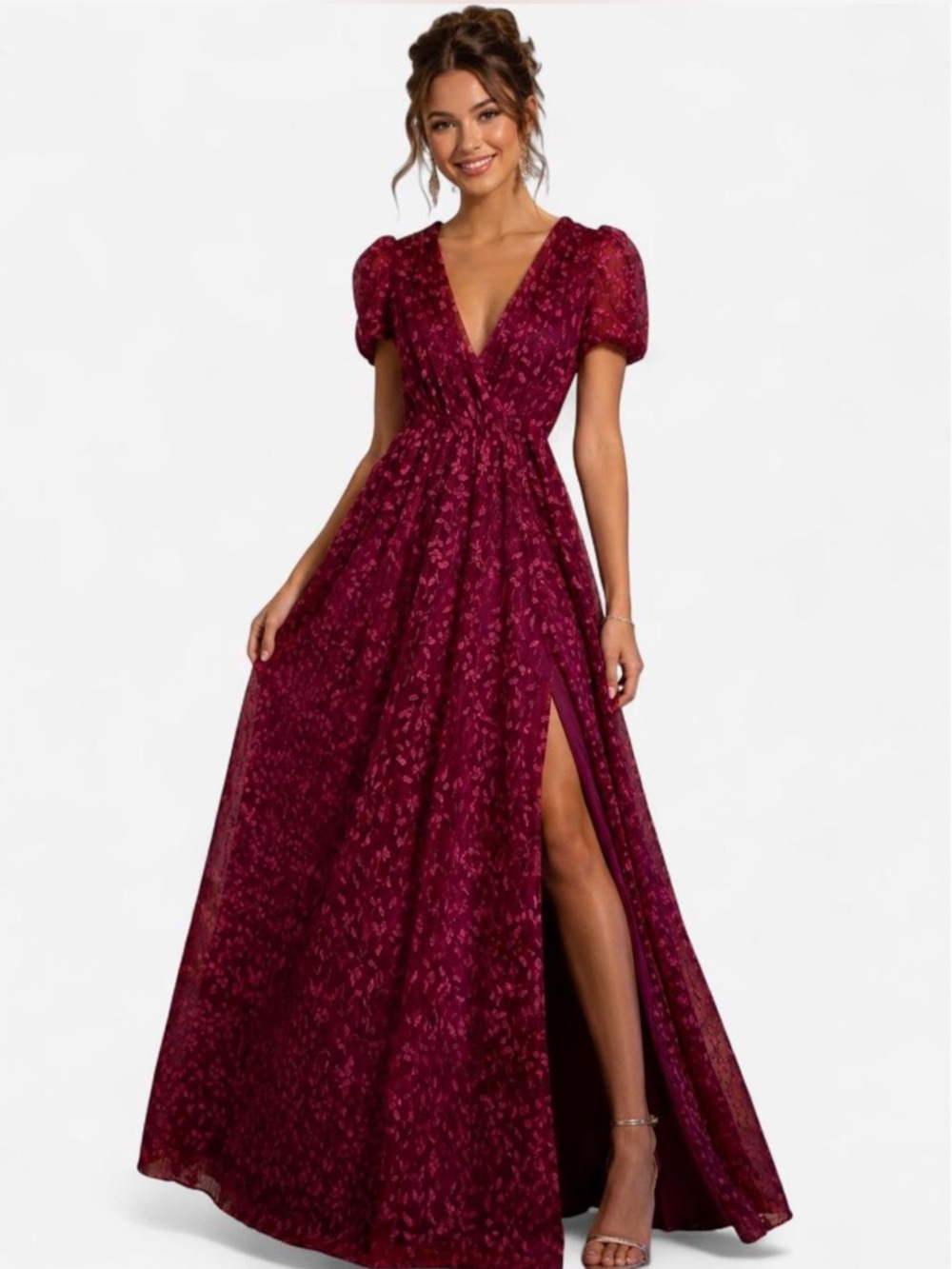 Vintage Y2K prom maxi dress